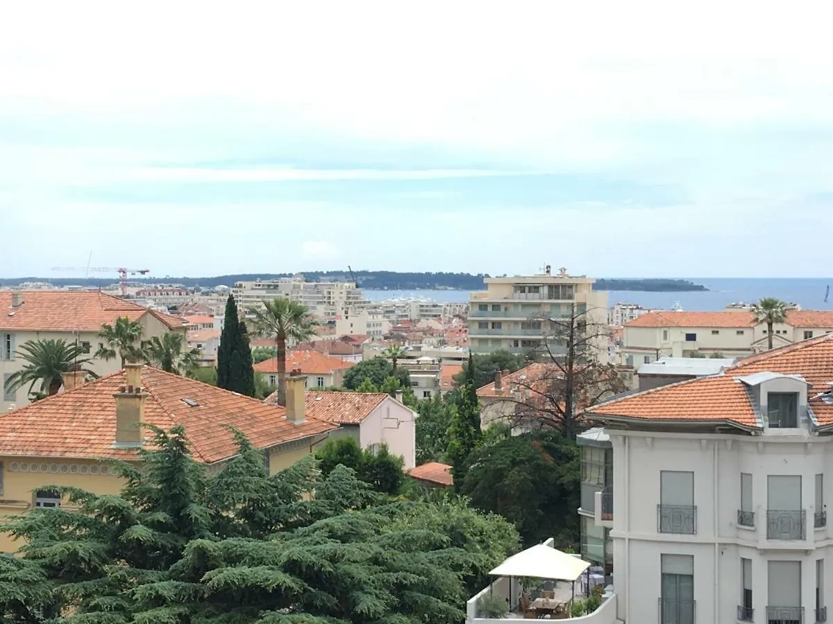 Lejlighed Cannes: Agreable 2 Pieces Vue Mer Panoramique